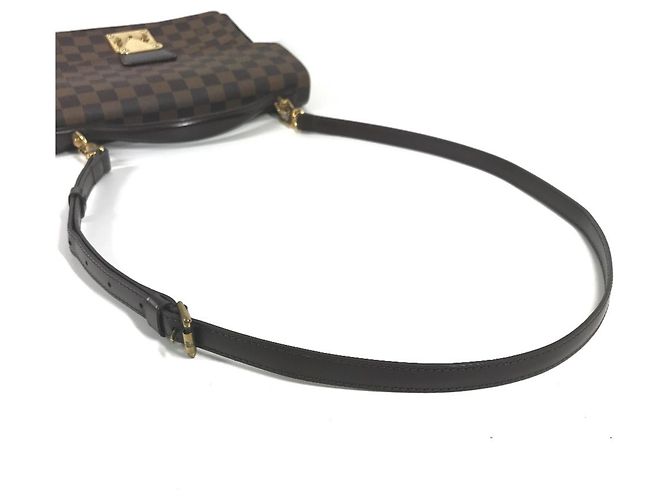 Borsa SPO Damier Monceau Louis Vuitton Marrone Damier ebene - vista 7