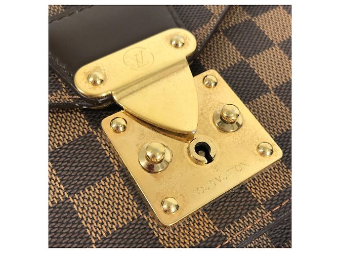 Borsa SPO Damier Monceau Louis Vuitton Marrone Damier ebene - vista 8