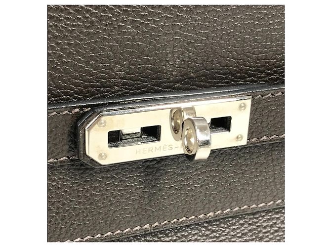 Hermès Borsa HERMES Kelly Depeche 34 Marrone scuro - vista 12