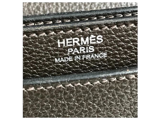 Hermès Borsa HERMES Kelly Depeche 34 Marrone scuro - vista 14