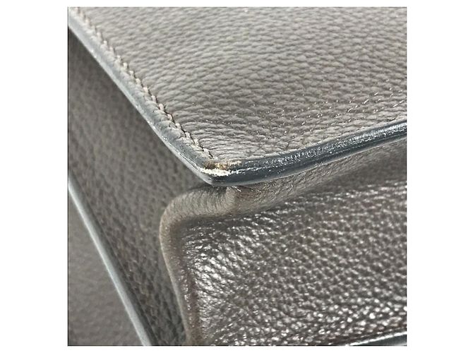 Hermès Borsa HERMES Kelly Depeche 34 Marrone scuro - vista 9
