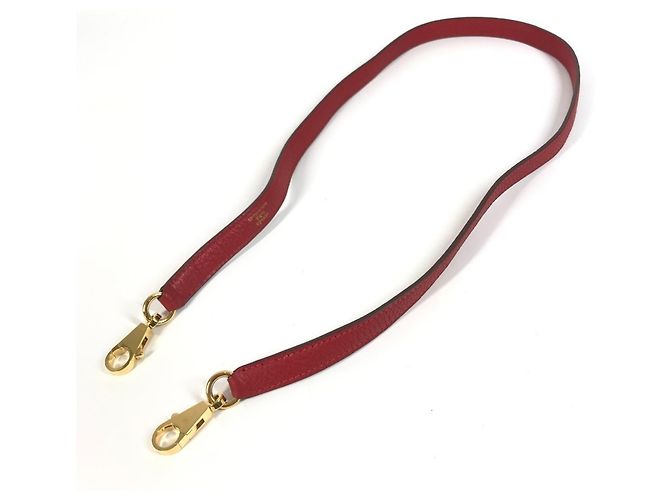 Borsa Tote Hermès Bolide 35 in Rosso Rouge - vista 2