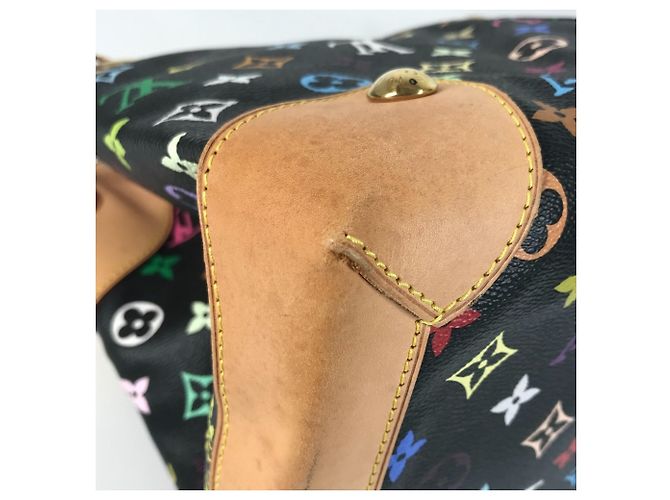 Louis Vuitton Monogram Multicolore Ursula Tote Shoulder Bag Black Multiple colors - view 10