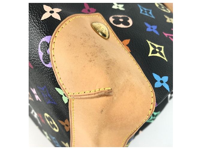 Louis Vuitton Monogram Multicolore Ursula Tote Shoulder Bag Black Multiple colors - view 11