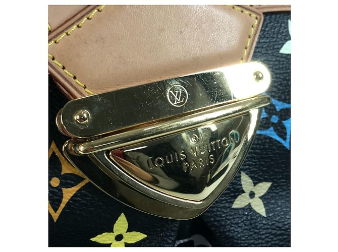 Louis Vuitton Monogram Multicolore Ursula Tote Shoulder Bag Black Multiple colors - view 13