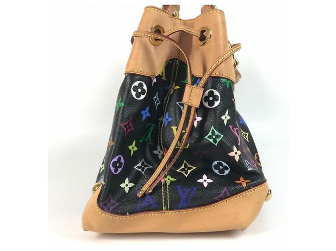 Louis Vuitton Monogram Multicolore Ursula Tote Shoulder Bag Black Multiple colors - view 6