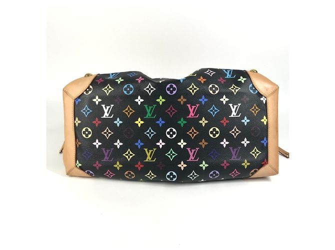 Louis Vuitton Monogram Multicolore Ursula Tote Shoulder Bag Black Multiple colors - view 7