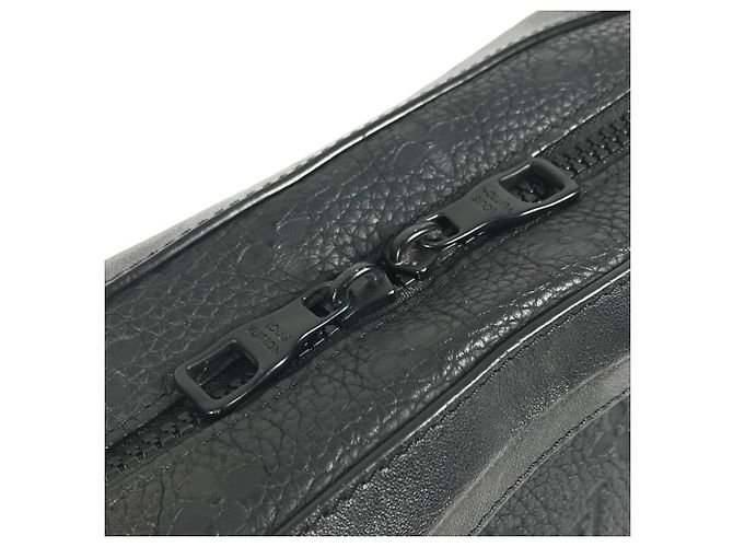 Louis Vuitton Taurillon Monogram Soft Trunk Umhängetasche Clutch Schwarz - Ansicht 11