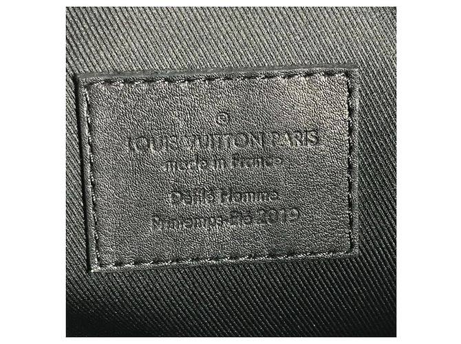 Louis Vuitton Taurillon Monogram Soft Trunk Umhängetasche Clutch Schwarz - Ansicht 14
