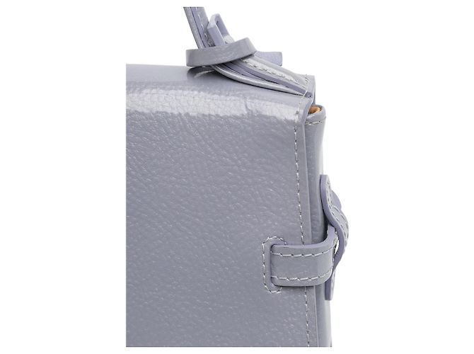 Borsa Tempete Micro in vernice viola di Delvaux Porpora - vista 9