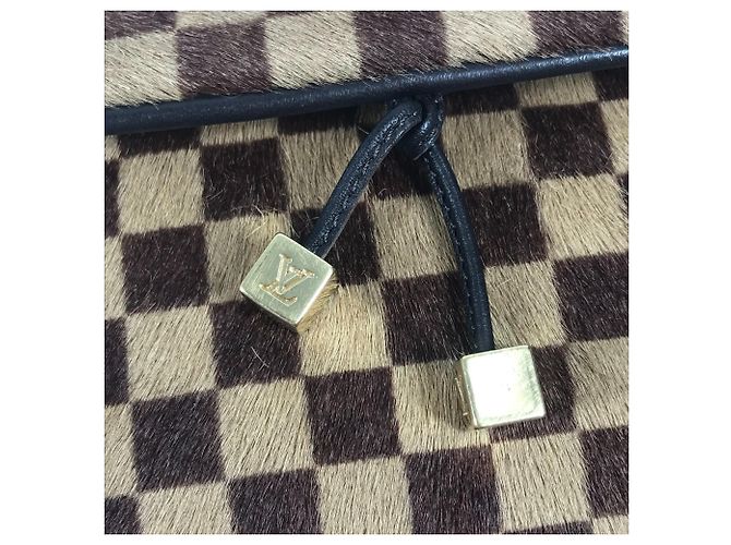 Borsa a Spalla Gazelle Damier Sauvage Louis Vuitton Marrone Damier ebene - vista 10