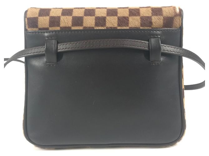 Borsa a Spalla Gazelle Damier Sauvage Louis Vuitton Marrone Damier ebene - vista 2