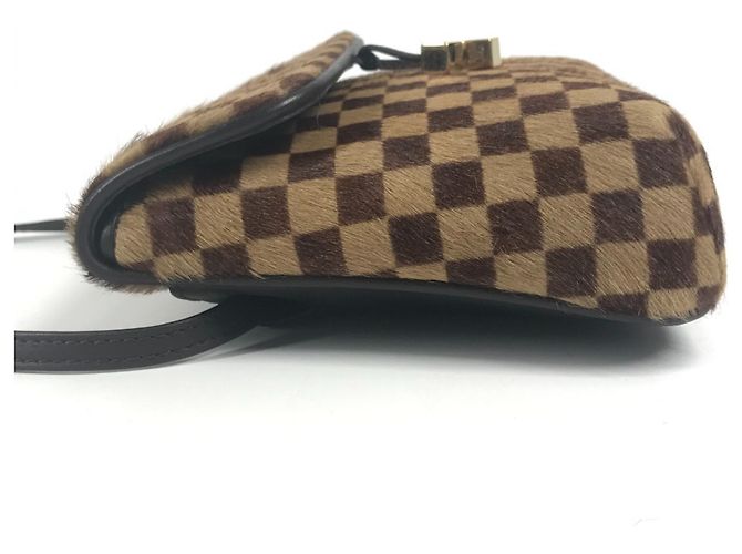 Borsa a Spalla Gazelle Damier Sauvage Louis Vuitton Marrone Damier ebene - vista 3