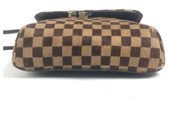 Borsa a Spalla Gazelle Damier Sauvage Louis Vuitton Marrone Damier ebene - vista 5