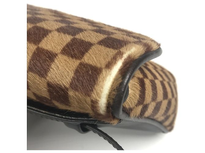 Borsa a Spalla Gazelle Damier Sauvage Louis Vuitton Marrone Damier ebene - vista 7