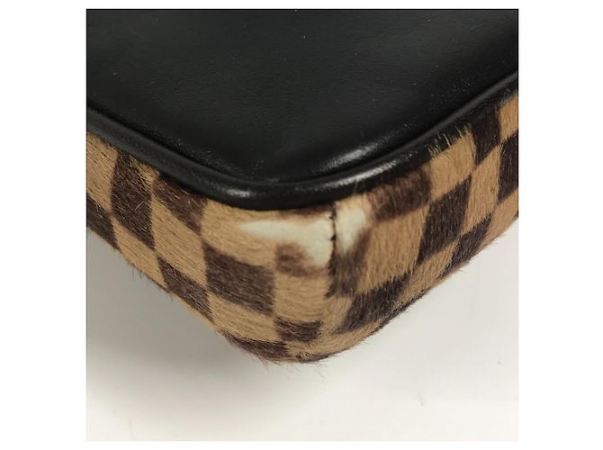 Borsa a Spalla Gazelle Damier Sauvage Louis Vuitton Marrone Damier ebene - vista 8