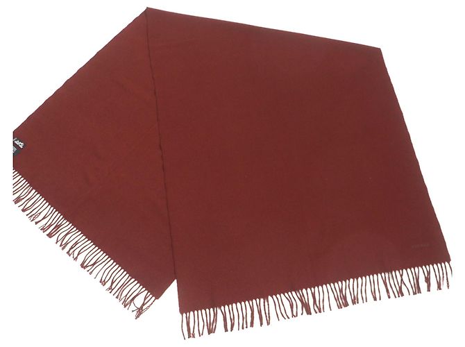 Hermès Stola in cashmere da uomo HERMES Marrone Rosso - vista 3