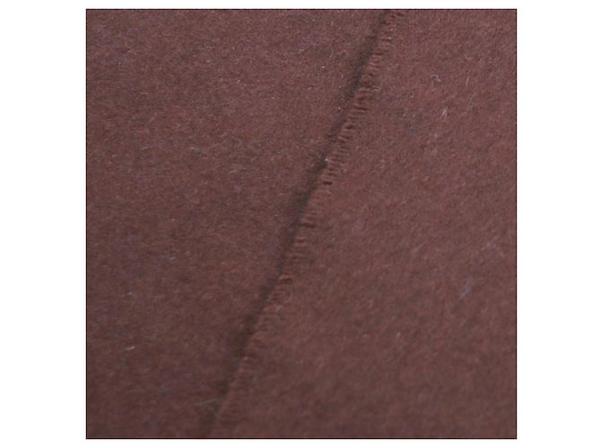 Hermès Stola in cashmere da uomo HERMES Marrone Rosso - vista 4