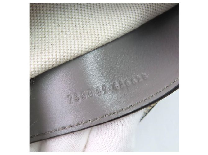 Borsa in pelle GG Matelassé Gucci 735049 Marrone - vista 14
