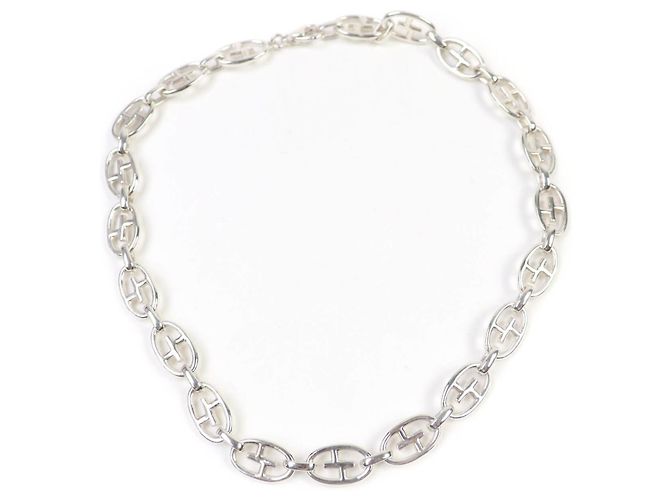 Gucci Vintage 925 Double G Ankerkette Choker - Ansicht 3