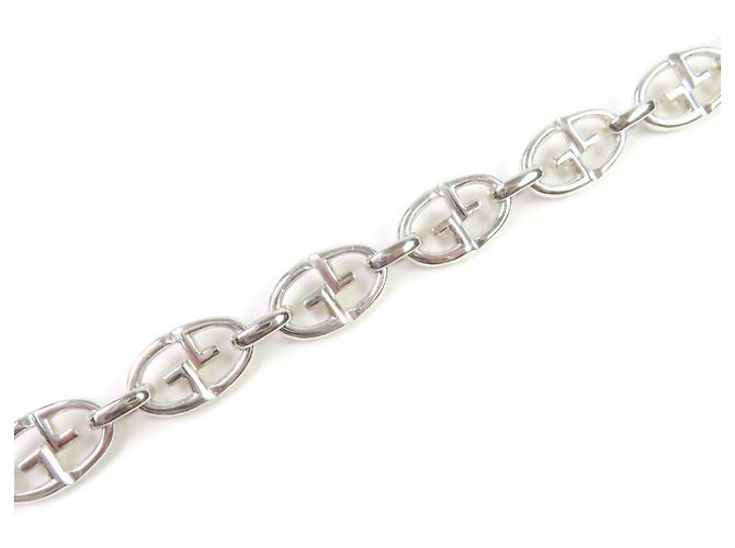 Gucci Vintage 925 Double G Ankerkette Choker - Ansicht 6