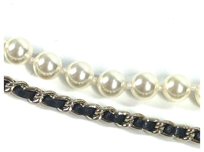 Collana a catena borsa matelassé CC Coco Mark B21S di Chanel D'oro - vista 10