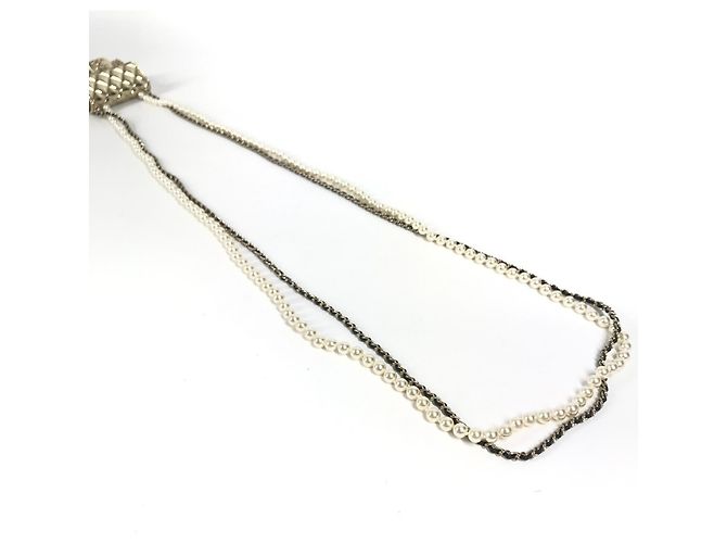 Collana a catena borsa matelassé CC Coco Mark B21S di Chanel D'oro - vista 9