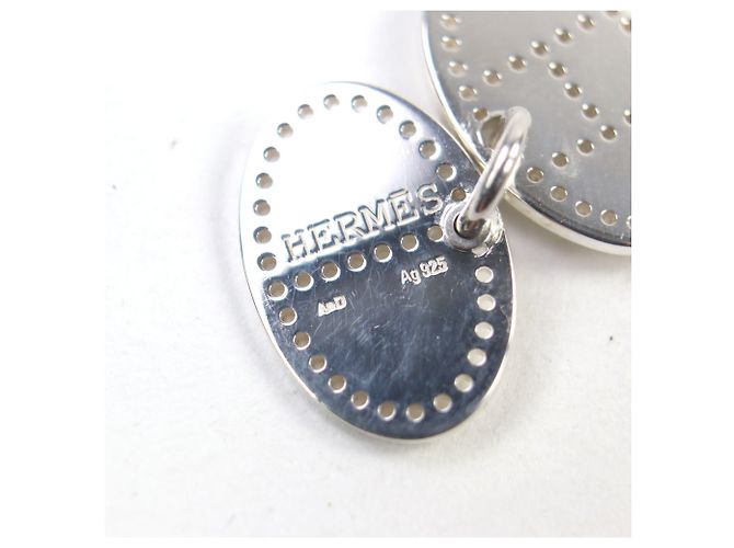 Collana Pendente H Logo Motif Evelyne AG925 Eclipse di Hermès - vista 12