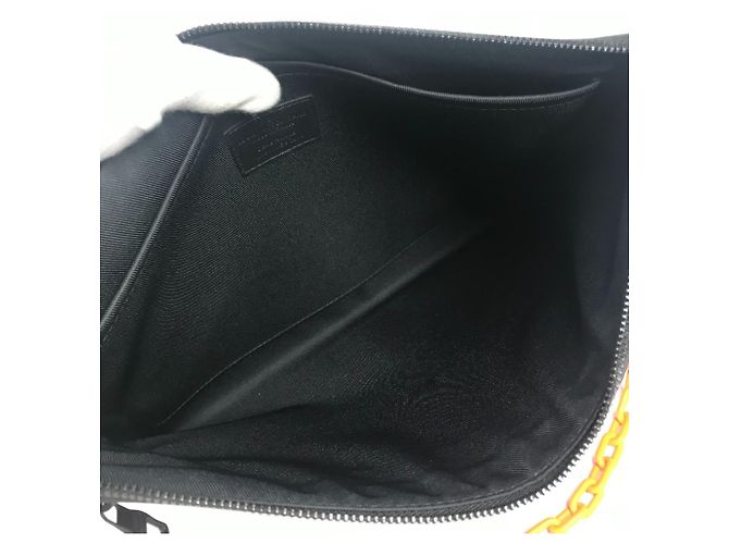 Pochette Monogram Solar Ray Louis Vuitton Marrone Arancione - vista 10