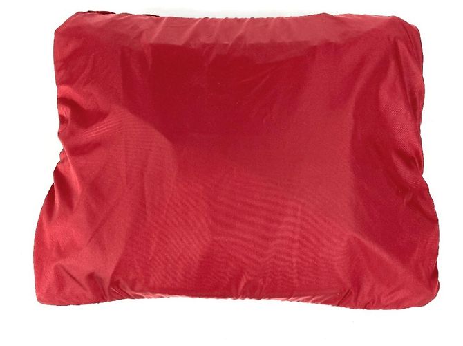Zaino Louis Vuitton Damier Aventure Light Pack Nero Rosso - vista 14