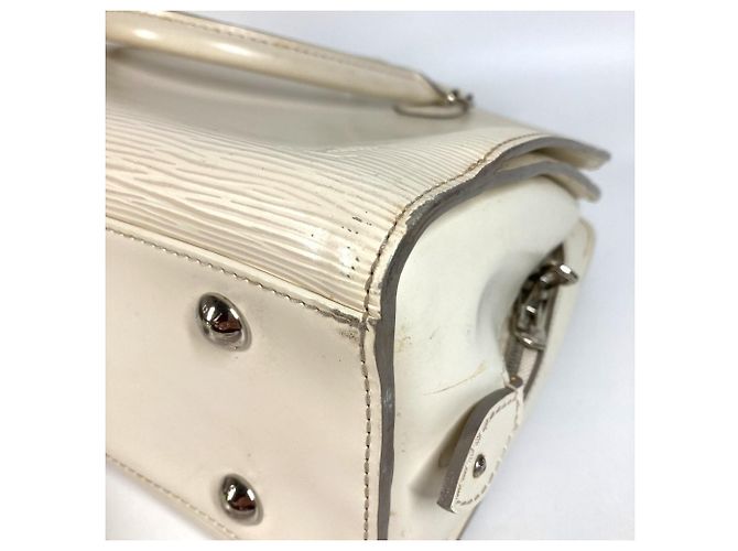Bolso de Hombro Louis Vuitton Epi Pont Neuf GM Blanco Blanco roto - vista 7