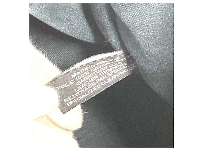 Hermès Foule MM Tote Bag aus Halb-Leder Schwarz - Ansicht 15