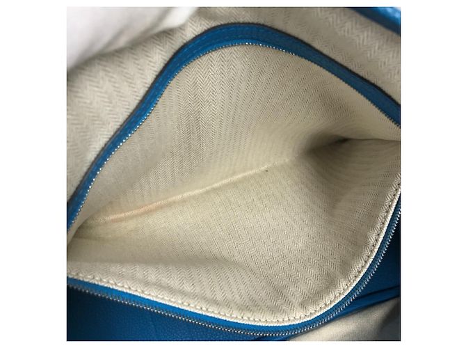 Hermès Garden Party PM 36 Handtasche Blau Mehrfarben - Ansicht 14