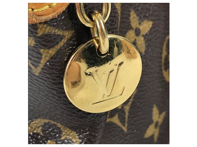 Borsa Tote Louis Vuitton Monogram Tivoli GM Marrone - vista 12