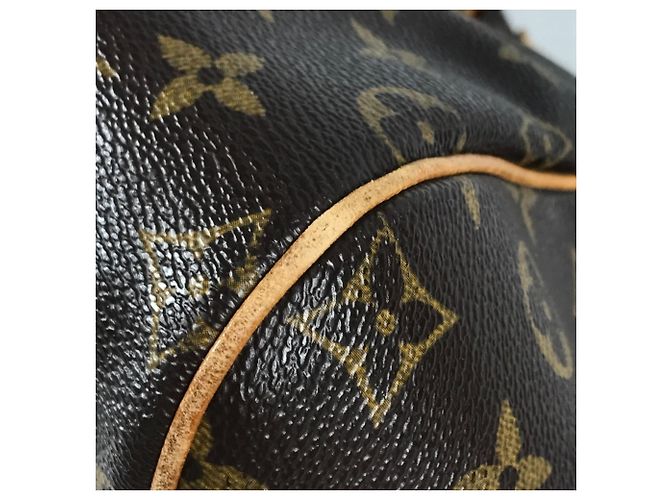 Borsa Tote Louis Vuitton Monogram Tivoli GM Marrone - vista 9