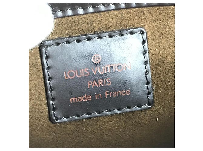 Clutch Saint Louis Damier Louis Vuitton Marrone Damier ebene - vista 11