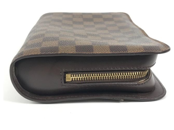 Clutch Saint Louis Damier Louis Vuitton Marrone Damier ebene - vista 3