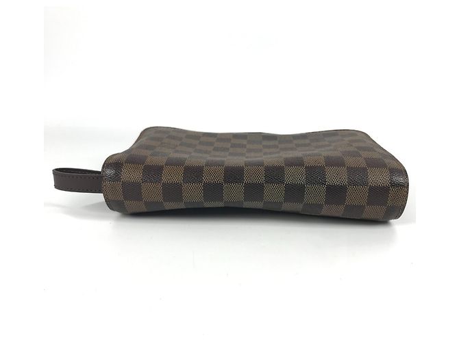 Clutch Saint Louis Damier Louis Vuitton Marrone Damier ebene - vista 5