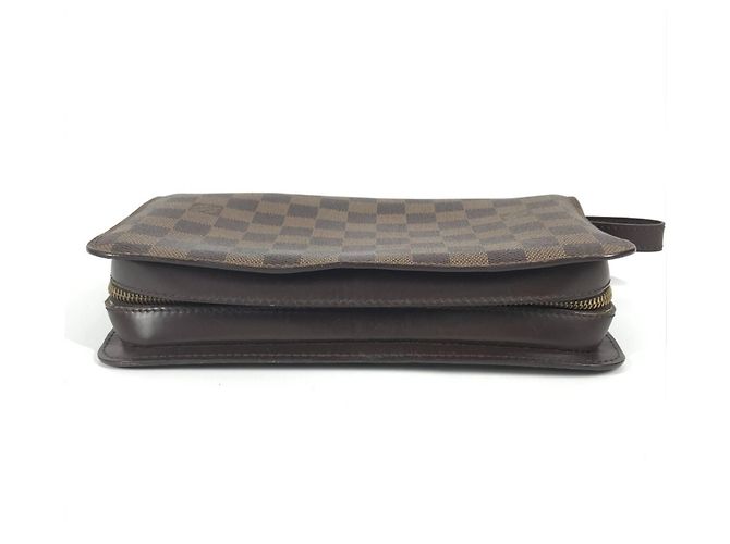 Clutch Saint Louis Damier Louis Vuitton Marrone Damier ebene - vista 6