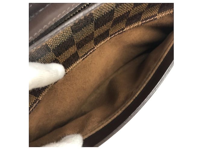 Clutch Saint Louis Damier Louis Vuitton Marrone Damier ebene - vista 8