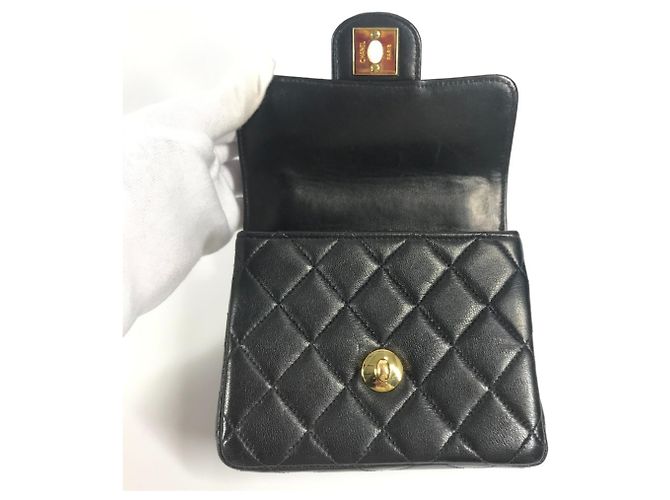 Borsa tote matelassé genitore-figlio di Chanel Nero - Ansicht 15