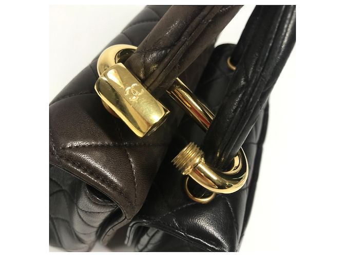 Borsa tote matelassé genitore-figlio di Chanel Nero - Ansicht 6
