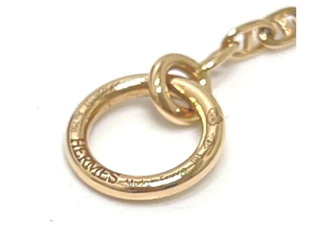 Hermès Bracciale Charm in Oro Rosa 18K con Diamanti di HERMES D'oro - vista 4