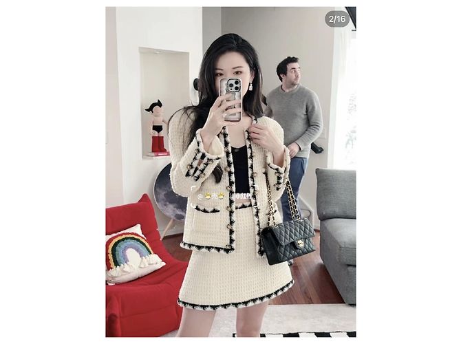 Chanel Giacca Paris-Salzburgo 2015P Bianco - vista 10