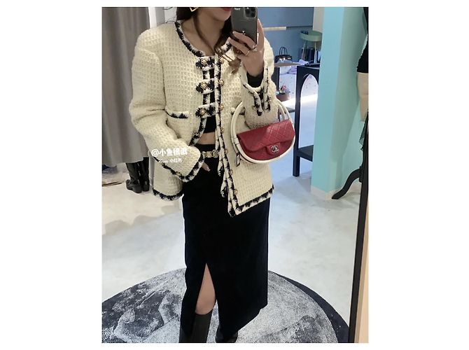 Chanel Giacca Paris-Salzburgo 2015P Bianco - vista 14