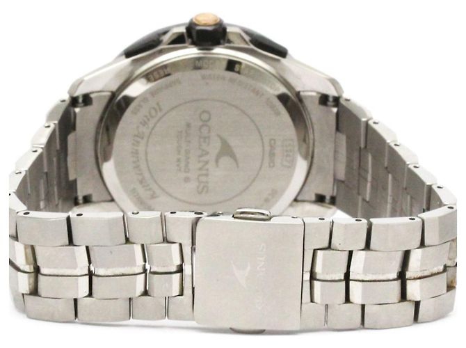 Casio Oceanus Manta 10th Anniversary Solar Titanium Watch - view 5