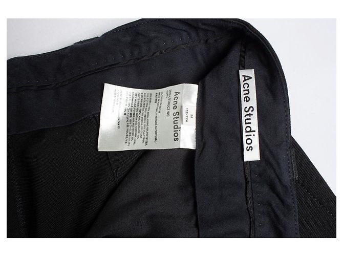 Acne Studios Trea struct wo pantalon Nero - vista 5