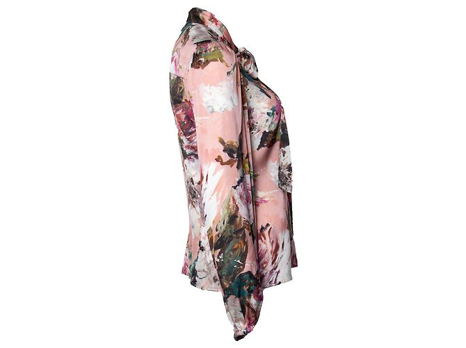 Bluse mit Blumenmuster Dolce & Gabbana Mehrfarben - Ansicht 4