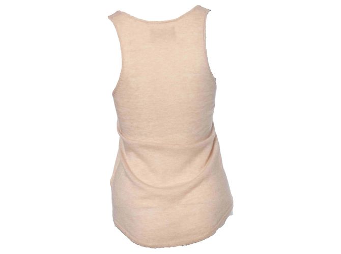 Top de cachemira Zadig & Voltaire Blanco Crudo - vista 2