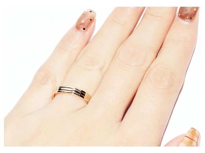 Cartier Louis Cartier Vendôme Au750 Ring Größe 8 Golden Metallisch - Ansicht 5